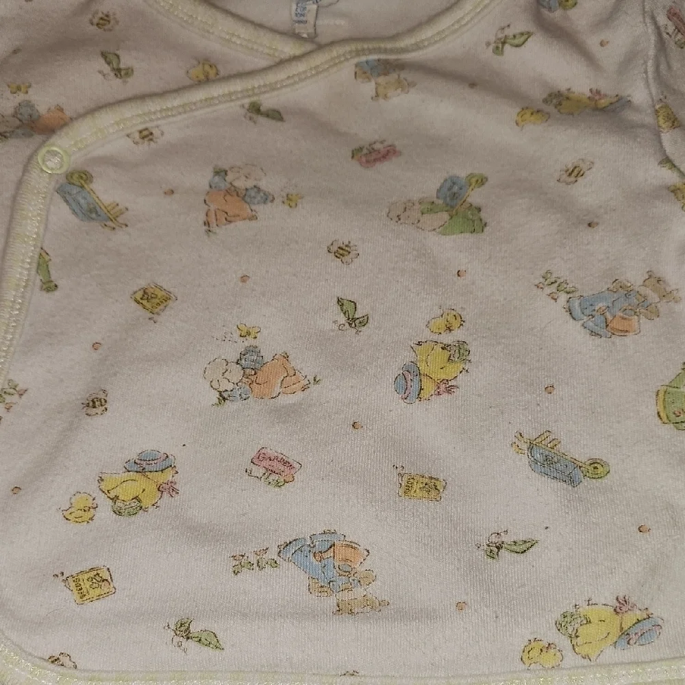 Vintage The Childrens Place Outfit Garden Print